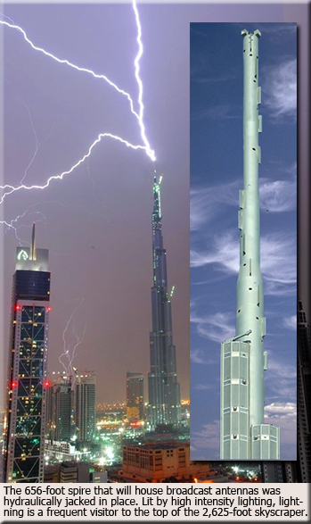 Burj Dubai Broadcast Tower